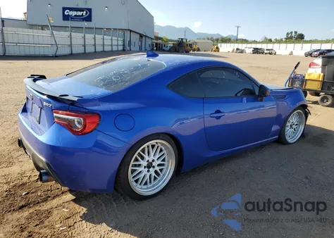 2017 Subaru Brz 2.0 Limited из США, поврежденный, VIN JF1ZCAC15H8602596